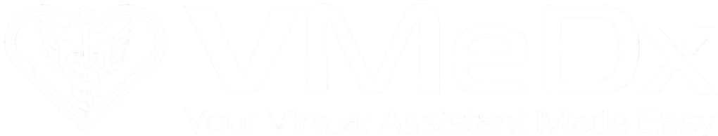 vmedx white logo